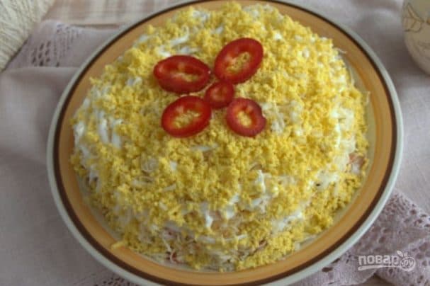 Layered salad