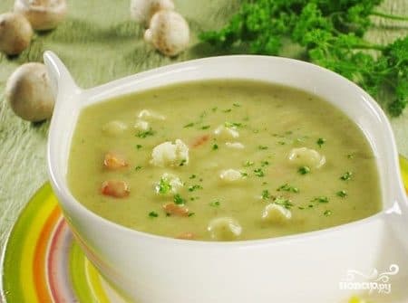 Vegetable puree soup