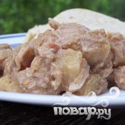 Африканская тушеная курица