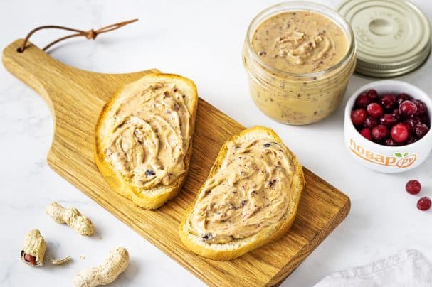 Cranberry peanut butter