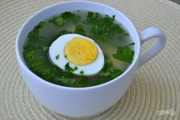 Араматны курыны бульён