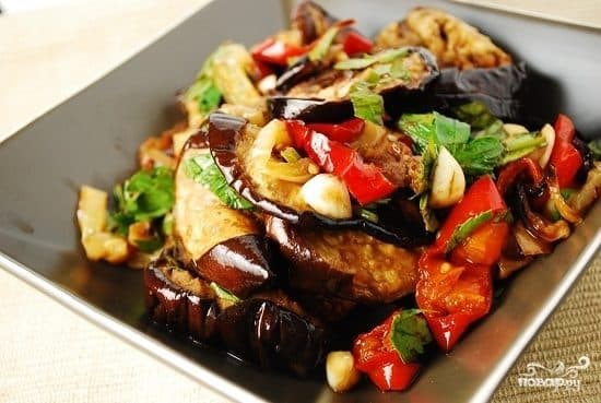 Chinese-style eggplant with potatoes