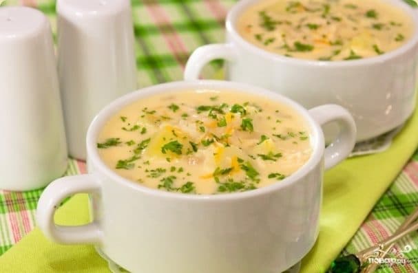 Білковий суп з куркою