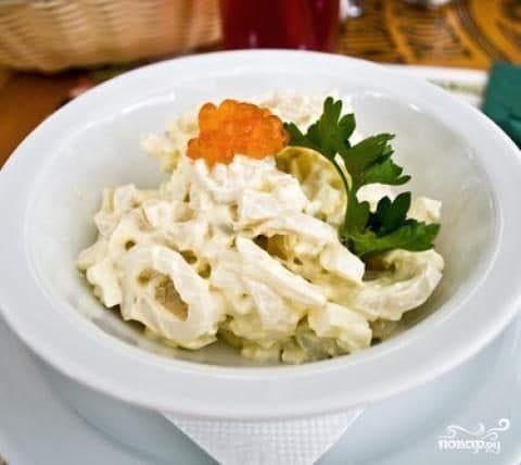 White salad