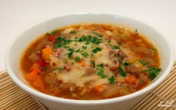 Dish with sprats in tomato sauce