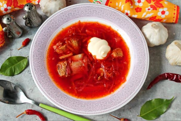 Borscht without cabbage