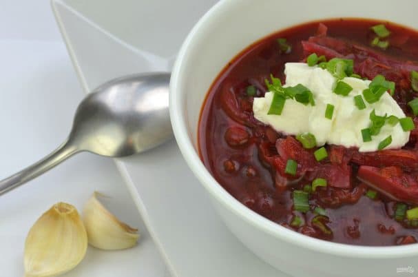 Beet borscht