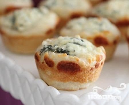Булочки зі шпинатом