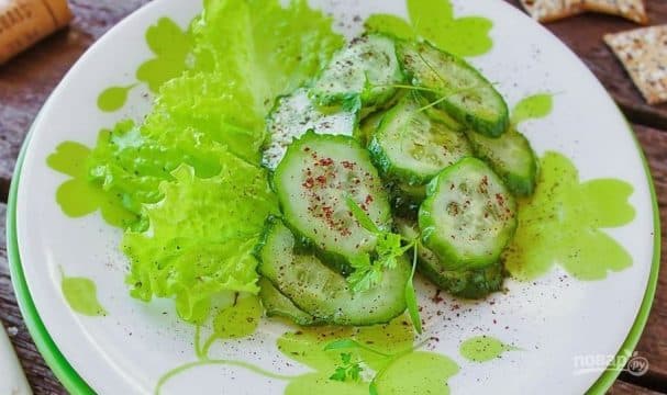 Хуткі лёгкі салат