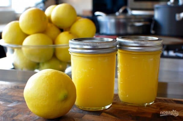 Quick lemon curd