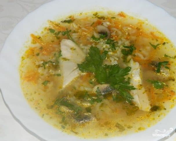 Швидкий суп з куркою