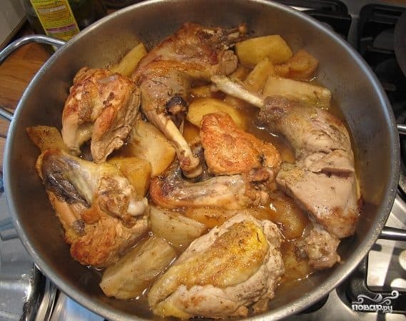 Цэсарка тушаная
