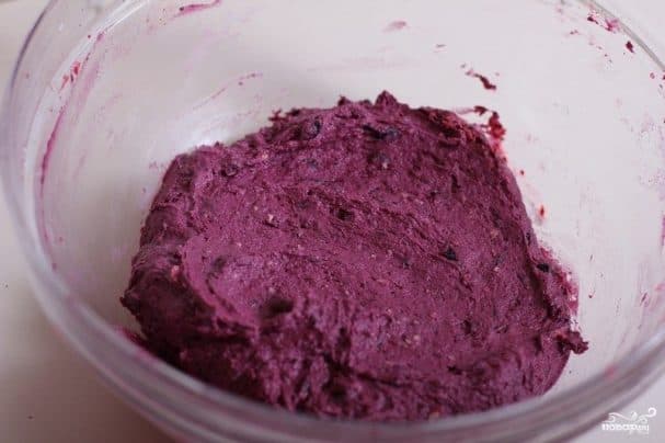Blueberry curd