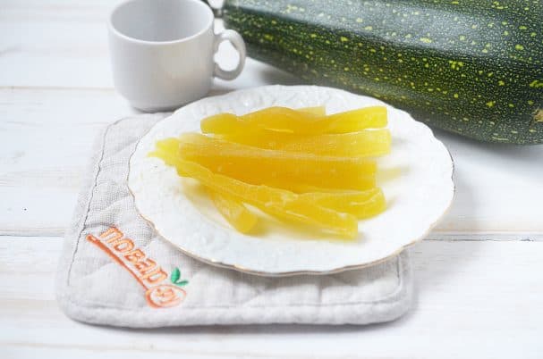 Цукаты з кабачкоў
