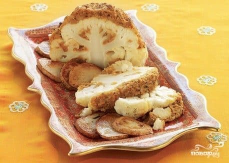 Stuffed cauliflower