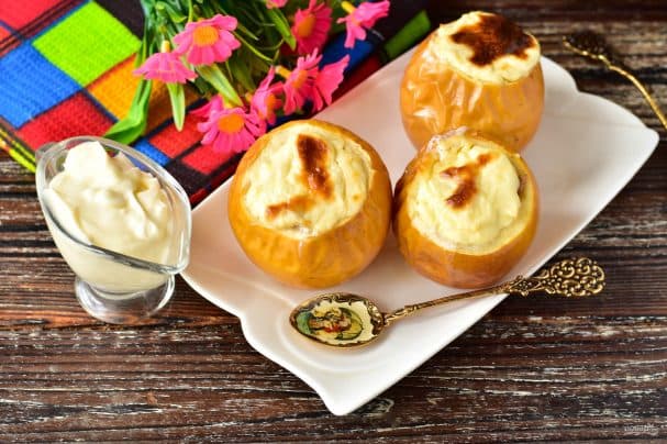 Baked apples diet recipe