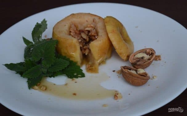Дыетычны дэсерт з яблыкаў
