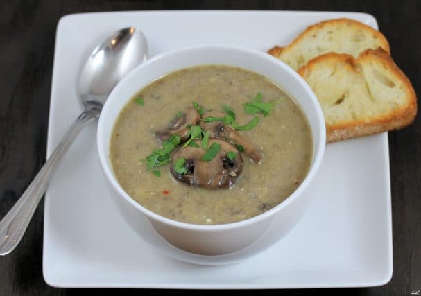 Dietary Mushroom Cream Soup