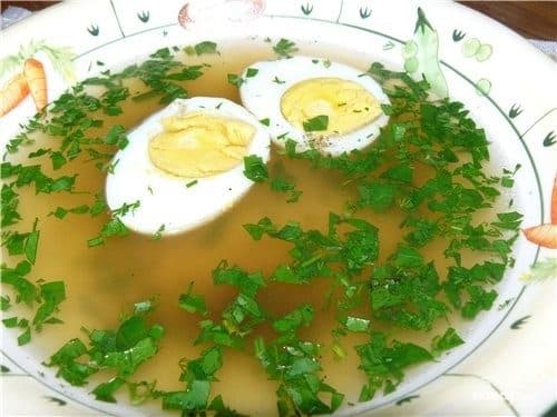 Дыетычны курыны суп