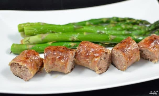 Homemade sausages
