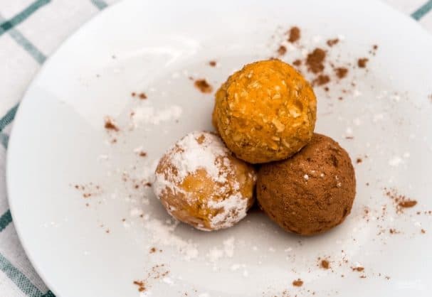 Homemade carrot candies