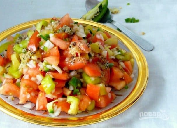 Ефіопський томатний салат