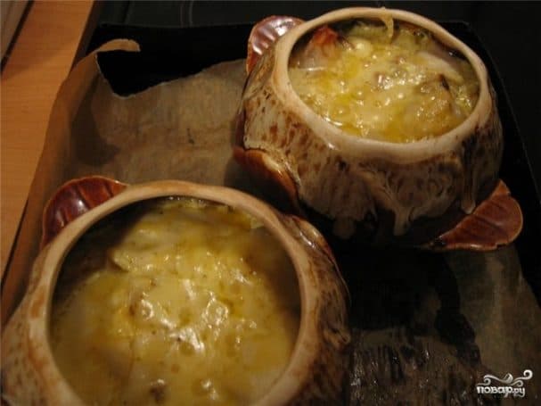 Meatloaf in pots