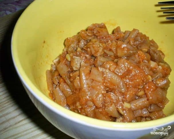 Фасоль с мясом и овощами
