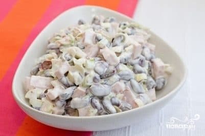 Beans with ham