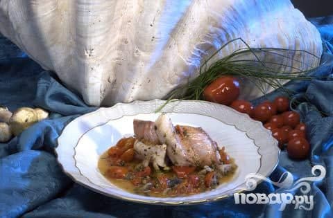 Sea bass fillet