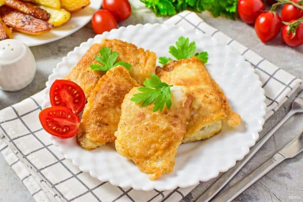 Філе судака ў кляры