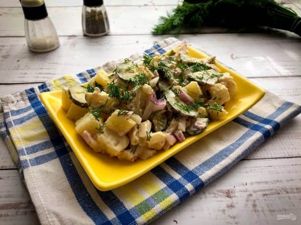 Finnish potato salad