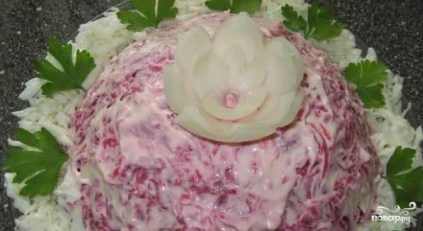 Форэль пад шубой