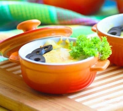 Trout in pots