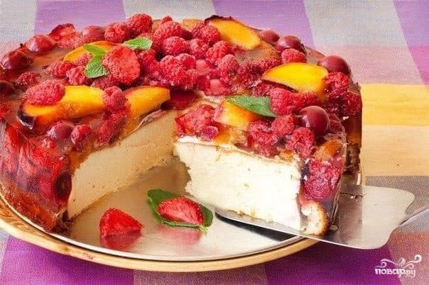 Фруктовы чызкейк