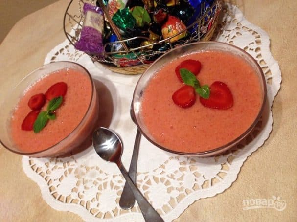 Фруктовы мусс
