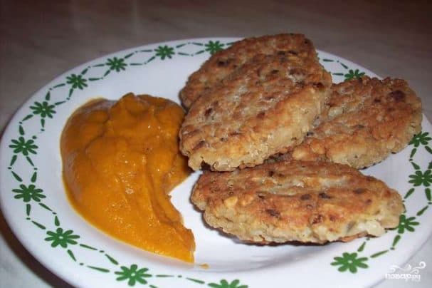 Oatmeal cutlets