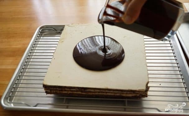 Chocolate glaze
