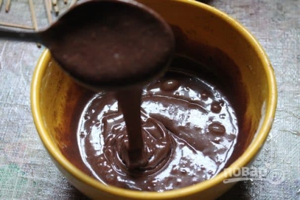 Chocolate glaze