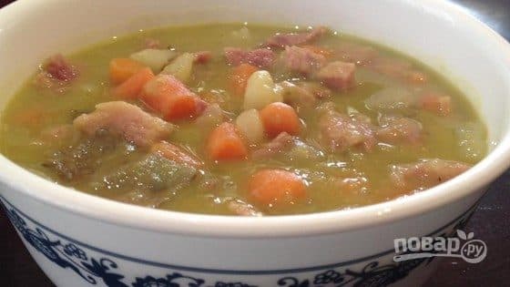Гороховий суп простий