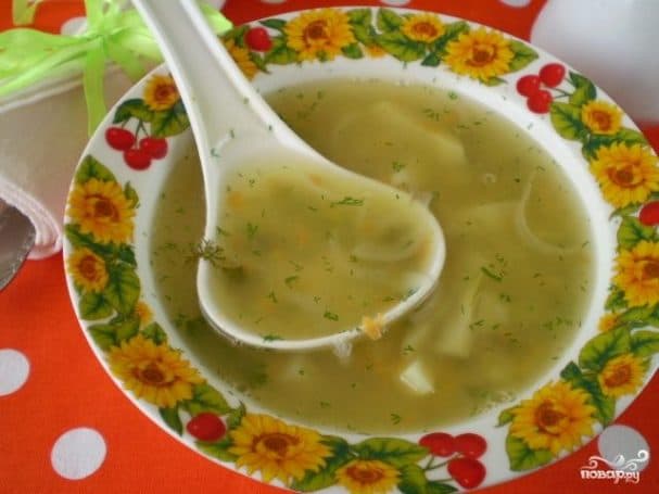 Pea soup in a multicooker