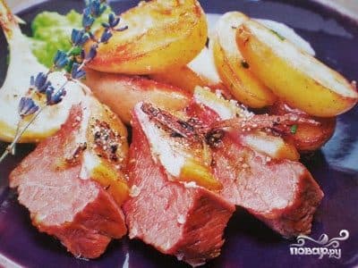 Говядина с картошкой в фольге