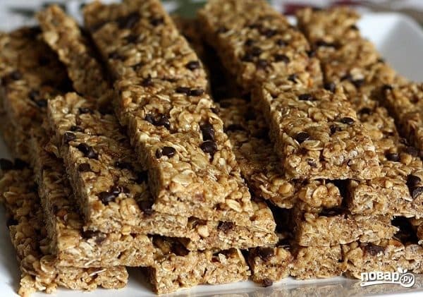 Granola with honey