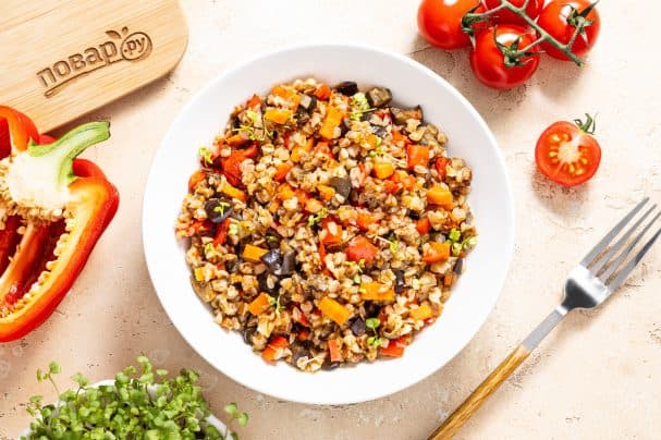 Buckwheat with vegetables in a multicooker