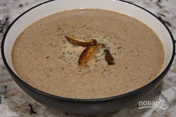 Cream of mushroom soup