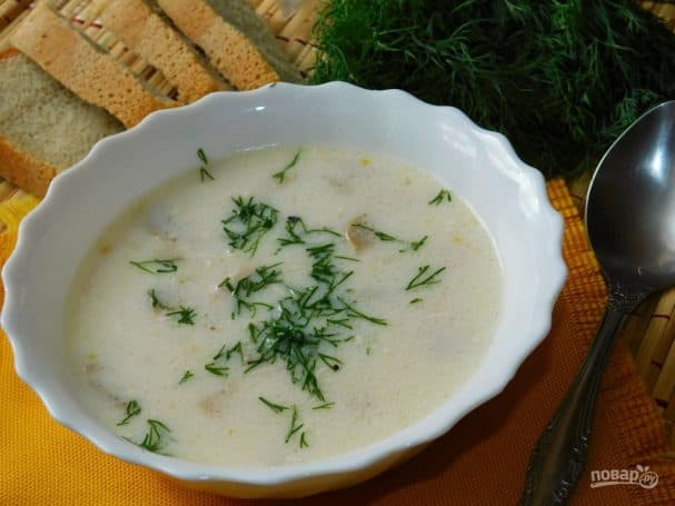 Грибний суп по-угорськи