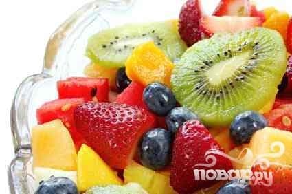 Perfect summer fruit salad