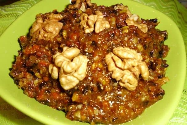 Імунная сумесь з сухофруктаў