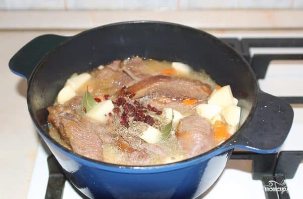 Індичка з картоплею