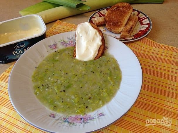 Italian onion soup